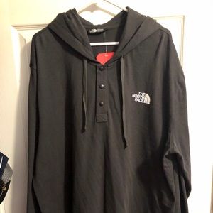 North Face pullover hood